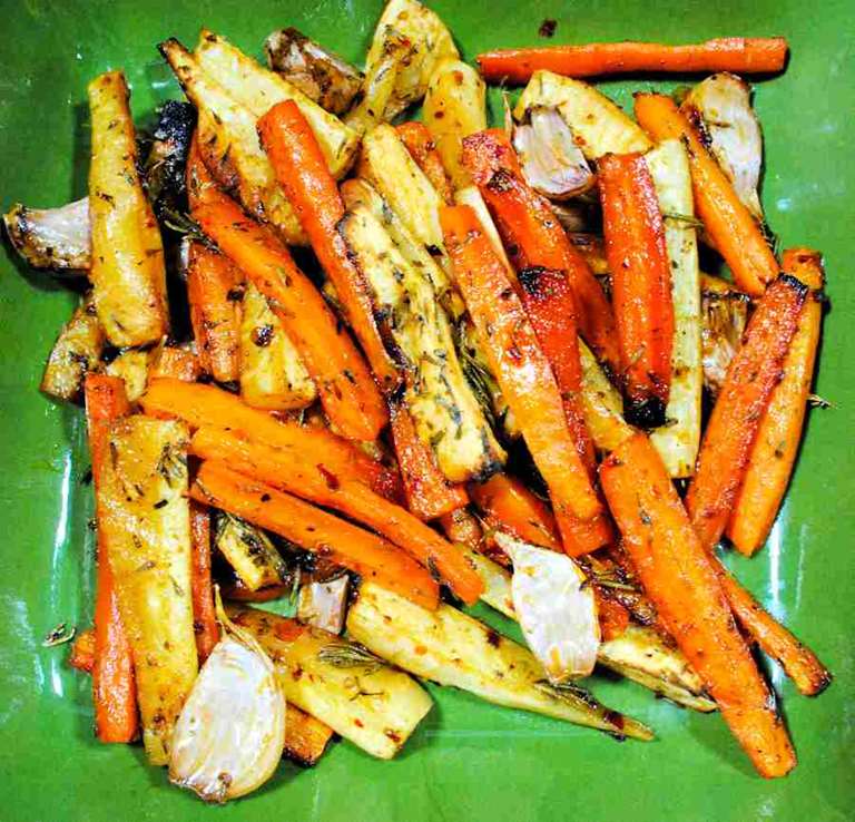 Roast Carrots And Parsnips Recipe Cuisine Fiend